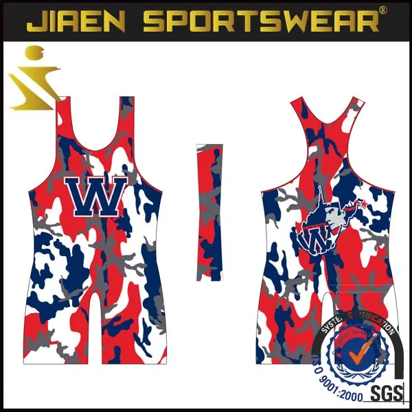 custom team wrestling singlets