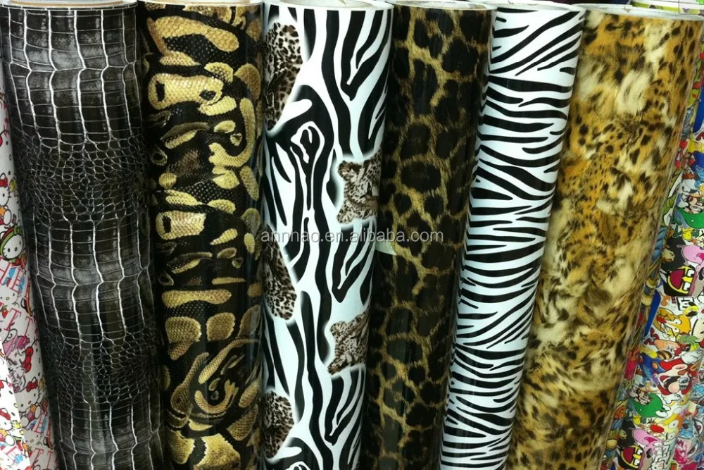 Wholesale 1.52*28m Air Free Crocodile Animal Skin Vinyl Car Wrap Buy