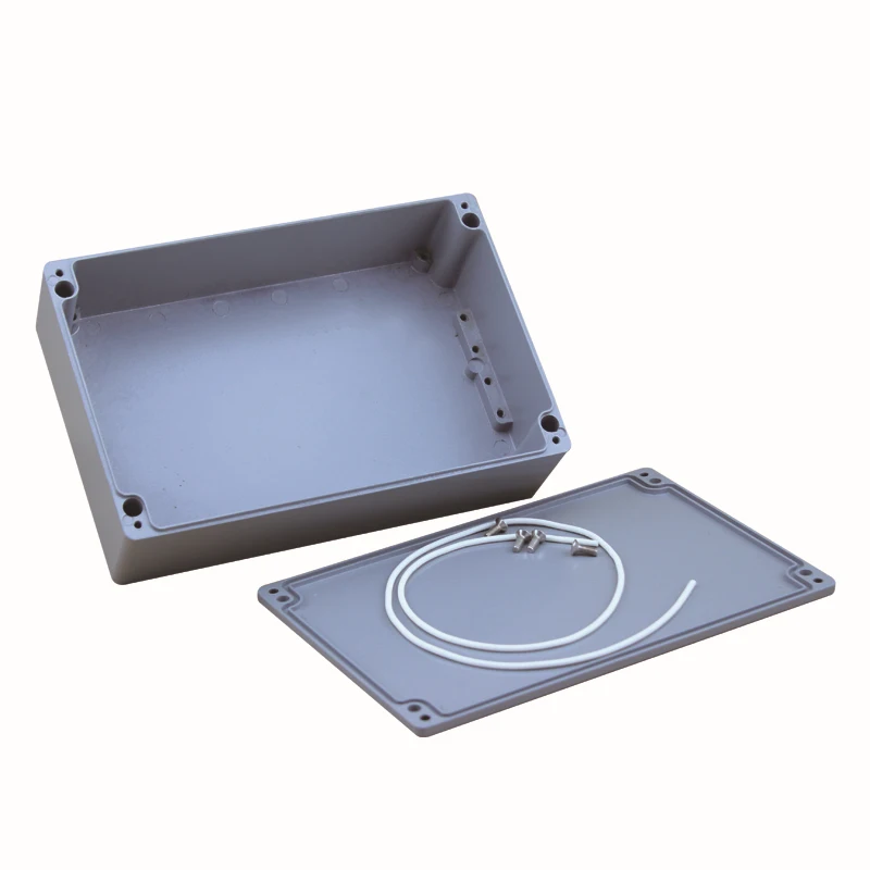 Waterproof Ip67 Aluminium Din Rail Terminal Enclosure 222*145*55mm (sp