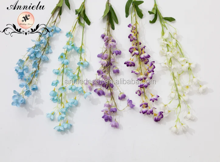 Wedding and Home Decoration Artificial Flower, Wholesale Silk Plum Decoration Artifical Flower