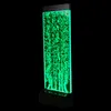 2018 HOT floor standing led water bubble wall with multi colors led light