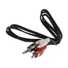 3.5mm Male to 2-RCA Cable RCA 3.5mm Plug Jack to 2 RCA Male Stereo Audio Cable