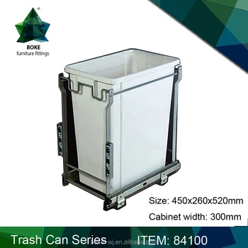 Plastic Recycle Waste Bin For Kitchen Cabinet Buy Plastic Pull