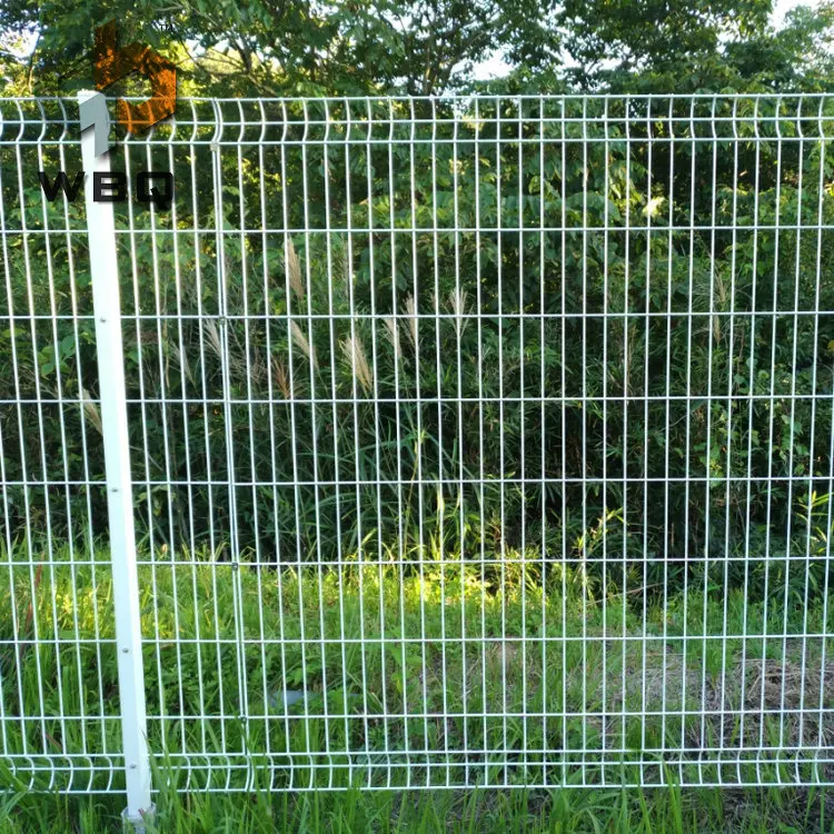 hot dipped galvanized /pvc coated welded wire mesh security fences