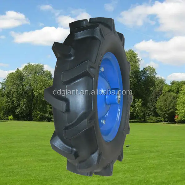 Solid Tubeless PU Foam AGR Tractor Tires and Wheels
