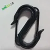Double S Hooks Black Net Clips With UV resistance ,Cherry Rain Cover Quick Release Hook