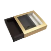 Small food custom print drawer chocolate boxes with window