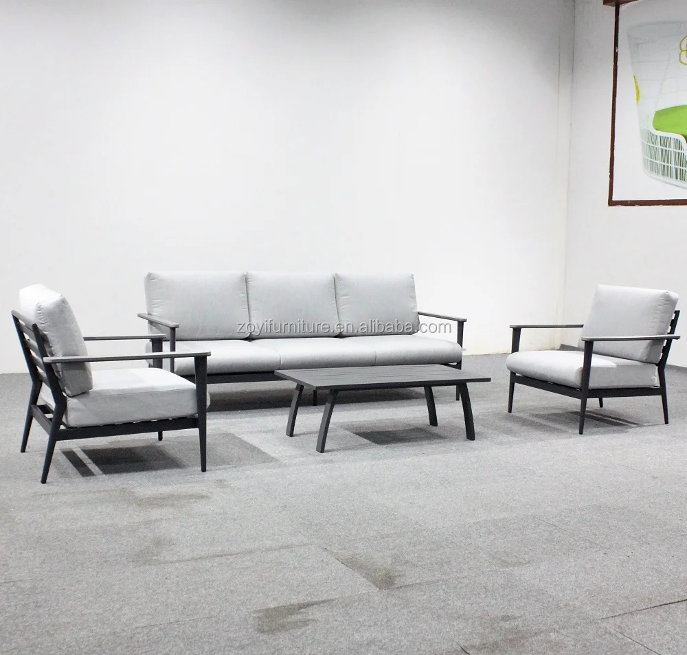 Luxury waterproof garden aluminum sofa set.JPG