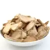 Natural Dried Ginger slices use as spice or herb