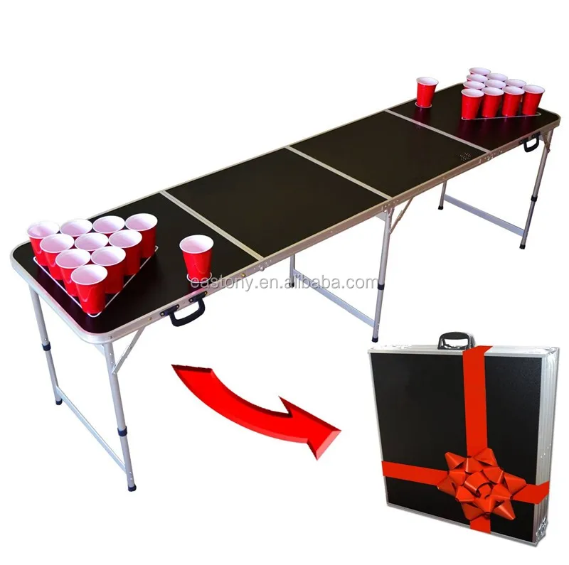 8ft 折りたたみビールピンポンゲームテーブル 4 部品 Buy ビールピンポンカップ 屋外テールゲートテーブル ポータブルビールピンポンテーブル Product On Alibaba Com
