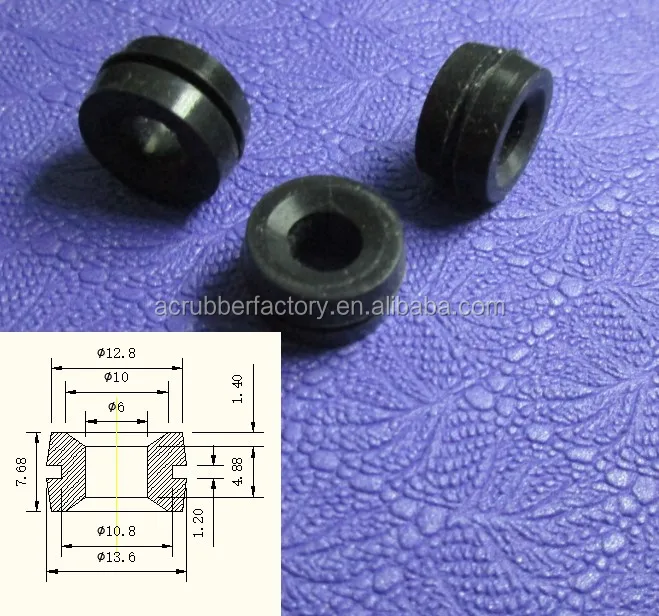 Grommet With Two Holes Silicone Rubber Grommet For Cables Two Hole With 