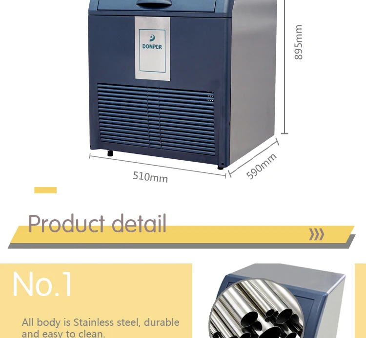Industrial Flake Ice Maker Machine Used Commercial Ice Machines For