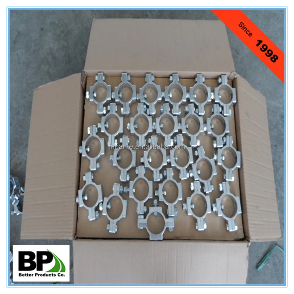 Traffic Safety Round Post Aluminum Sign Brackets