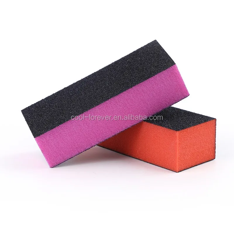 Sponge 3 Sided Buffer Nail Colorful Wholesale Nail Buffer Block Buy