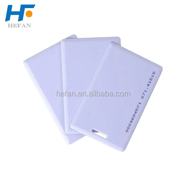200x Blank Frosted Transparent PVC Card 85.5x54mm