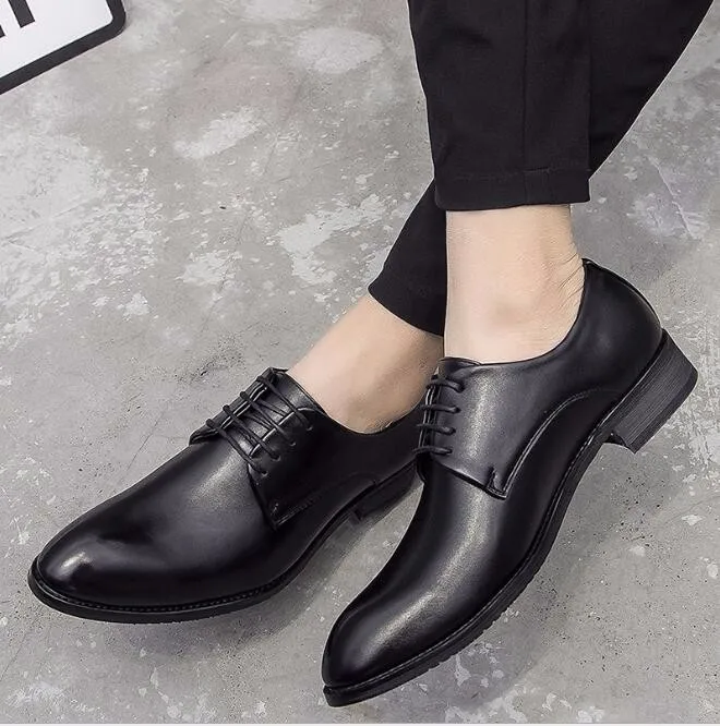 formal attire for men with rubber shoes