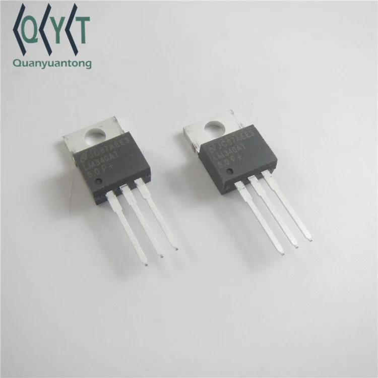 To-220 Voltage Regulator Ic Chip Lm340 Lm340a Lm340at Lm340at-5.0 - Buy ...