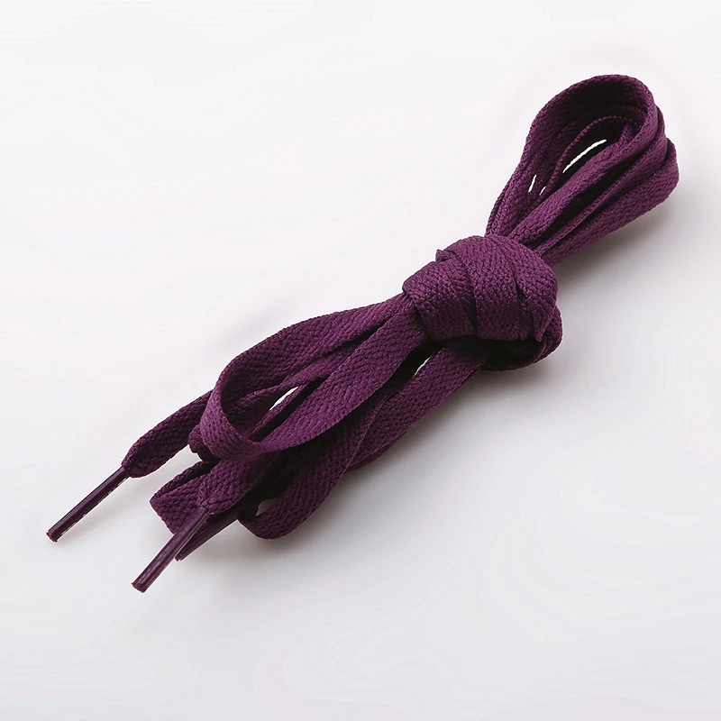 Low MOQ classic soft white flat shoe laces factory
