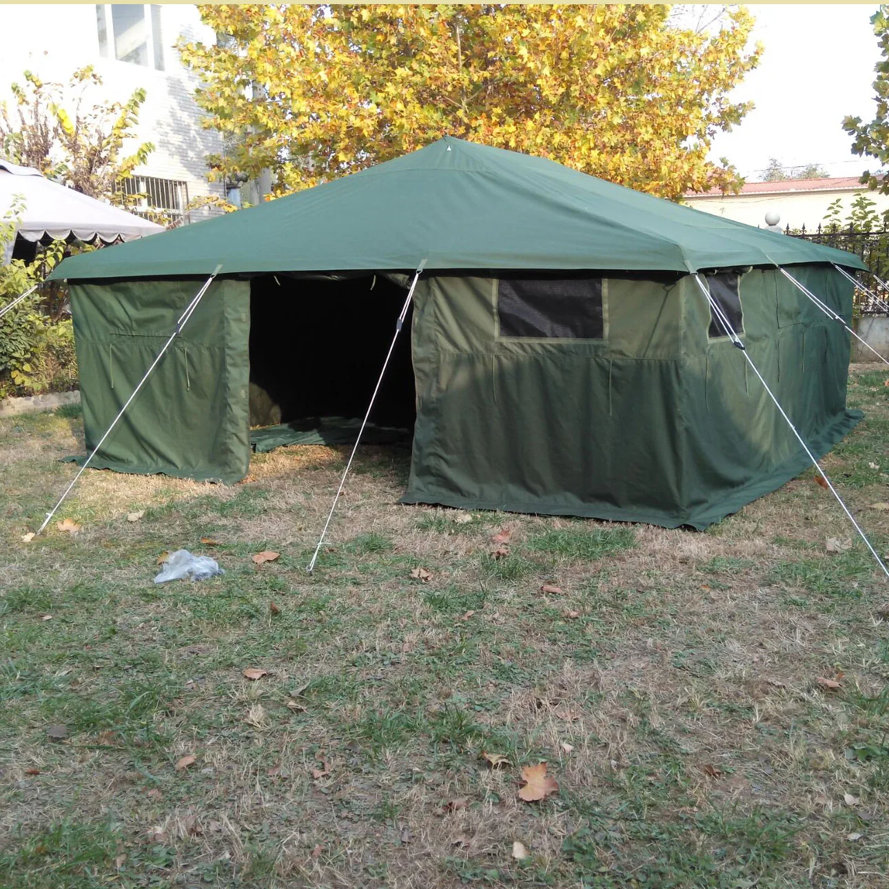 2530 persons Canvas Military Shelter Tents, View Shelter