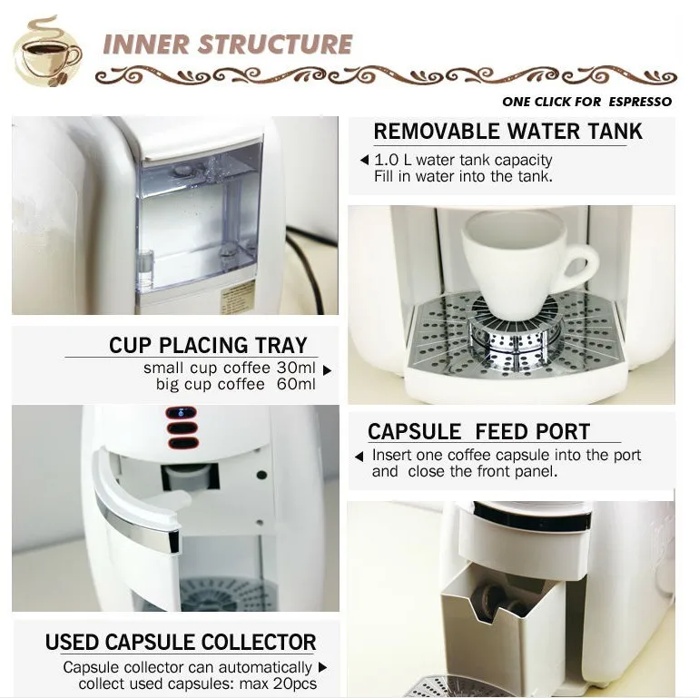Italy Pump Epresso Capsule Coffee Machine Buy Coffee Machine Capsule Coffee Machine Epresso Capsule Coffee Machine Product On Alibaba Com