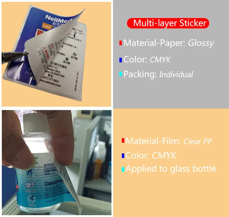 reverse sticker paper