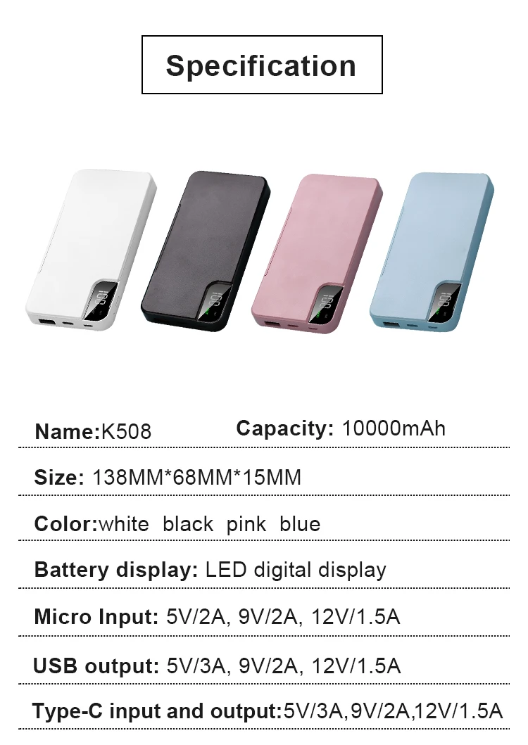 Promotional Products 2019 Portable With Mobile Phone Holder Qc3.0 Quick Charge Power Banks For Android Phone - ANKUX.COM