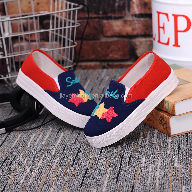 Venta Al Por Mayor Zapatos De Señora De Lona Nuevo Diseño Niñas Calzado  Casual Zapatos De Mujer Con Precio Barato De Fábrica - Buy Zapatos De Mujer  Al Por Mayor,Zapatos De Diseño