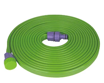 hose flexible water saving sprinkler 15m system triple spray pvc holes larger lack zone