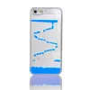 Wholesale high quality clear funny stairs dropping water flow liquid mobile phone case