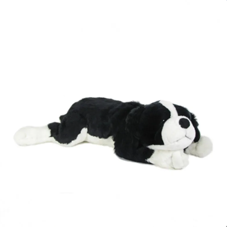 Large Size Lying Lifelike Plush Toy Border Collie Dog Toy Buy