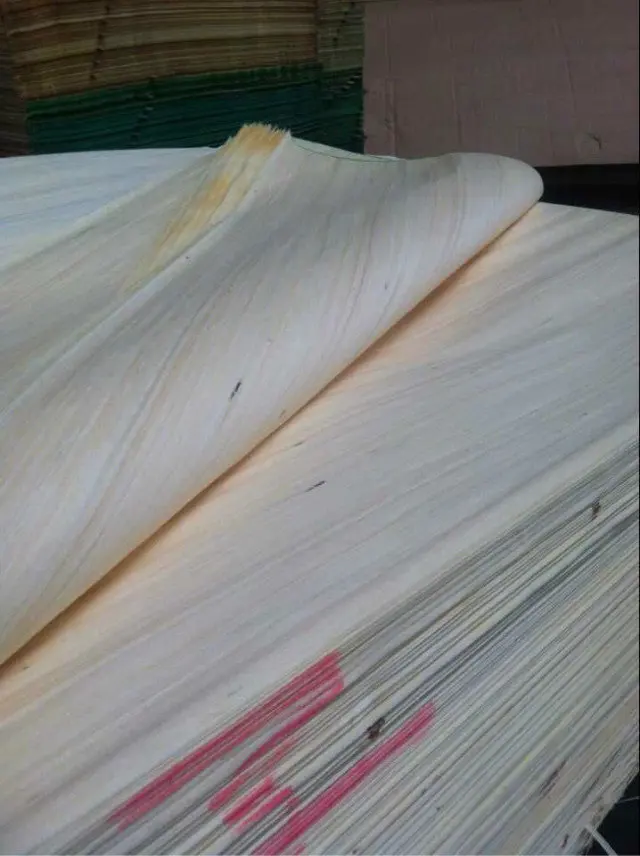 hot sell recon wood face veneer recon gurjan/keruing face veneer poplar wood veneer for india market