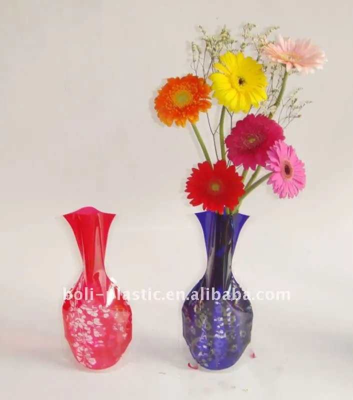 Cheap Plastic Vase Foldable Flower Vase Buy Flower Vase,Cheap Flower
