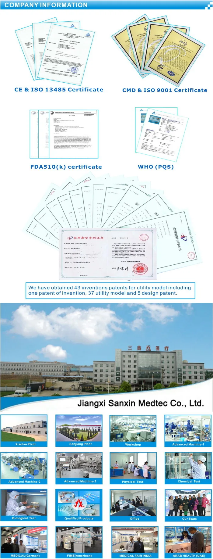 Disposable Blood Tube for Hemodialysis Dialyzer