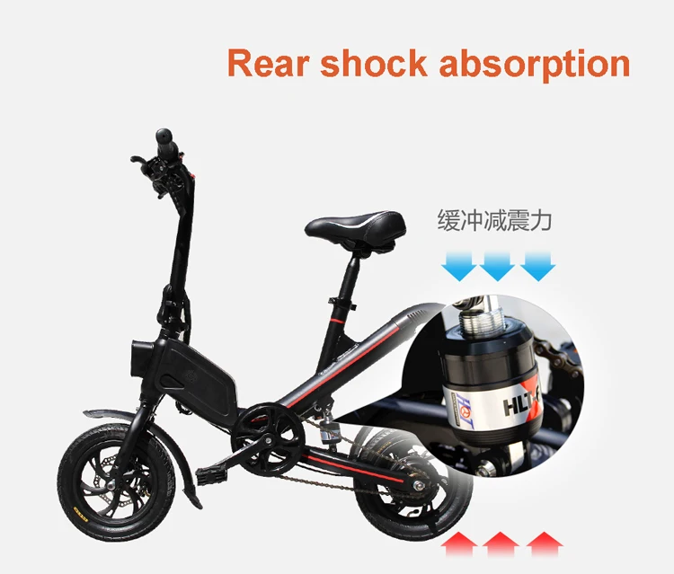 Folding ebike