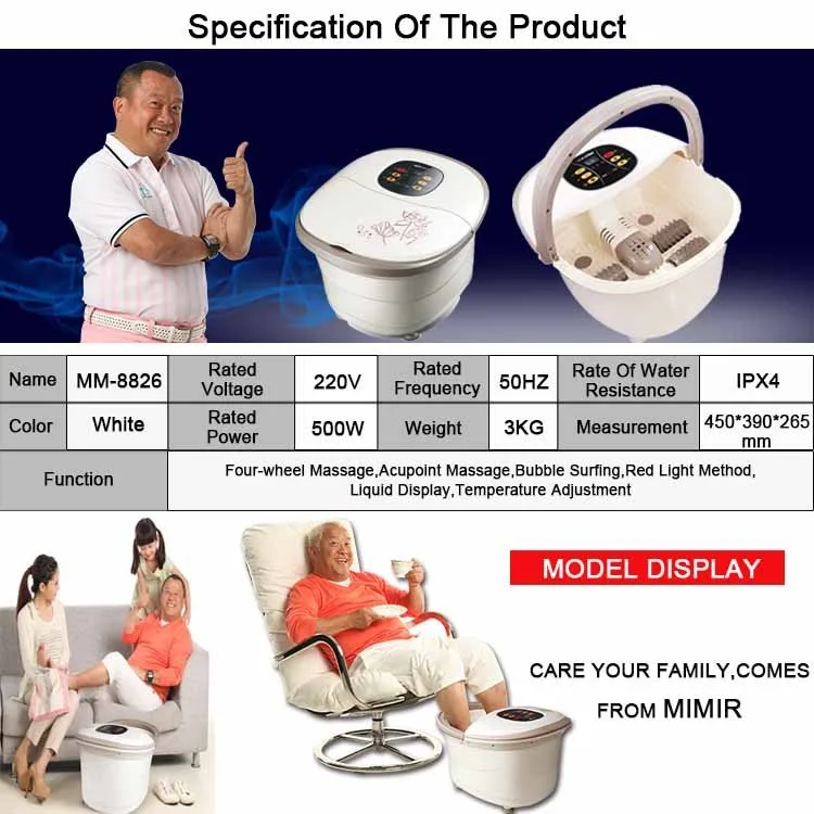 Best Electric Portable Foot Spa Washing Machine With Kc,Ce,Rohs Buy