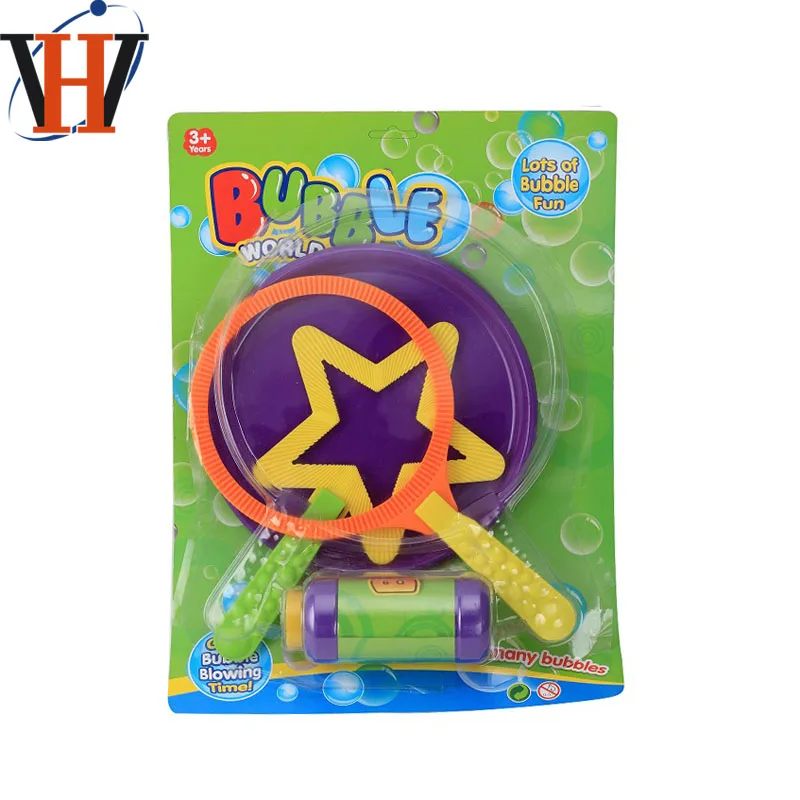 plastic bubble toy with straw