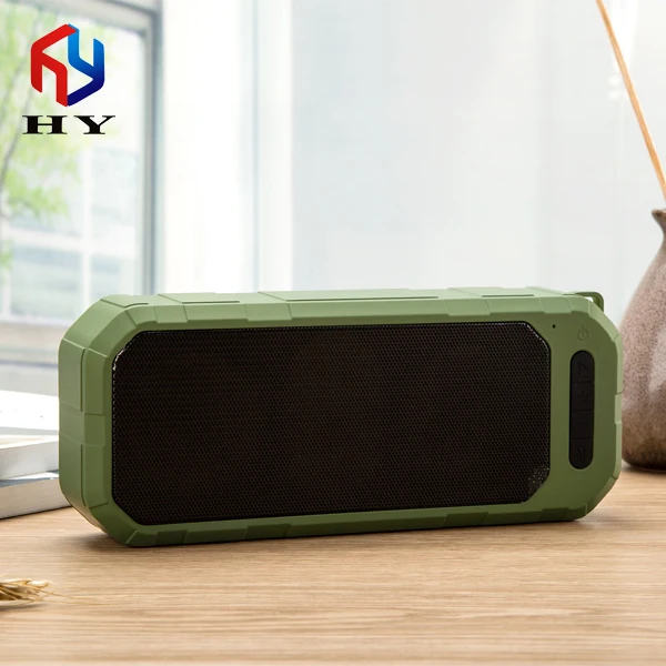 Portable Water Resistant Bass Outdoor Music Play Wireless Hands-free Bluetooth Speaker - ANKUX.COM