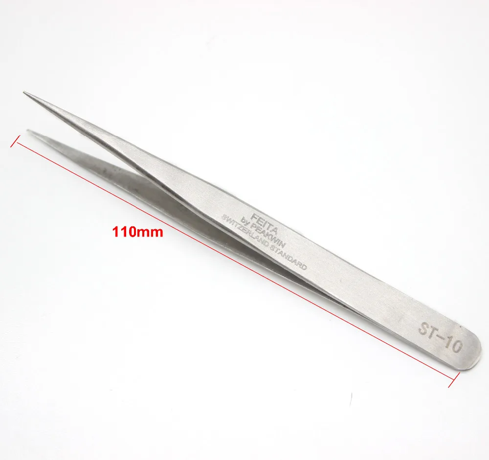 Vetus ST series eyelash extension tweezers with high quality