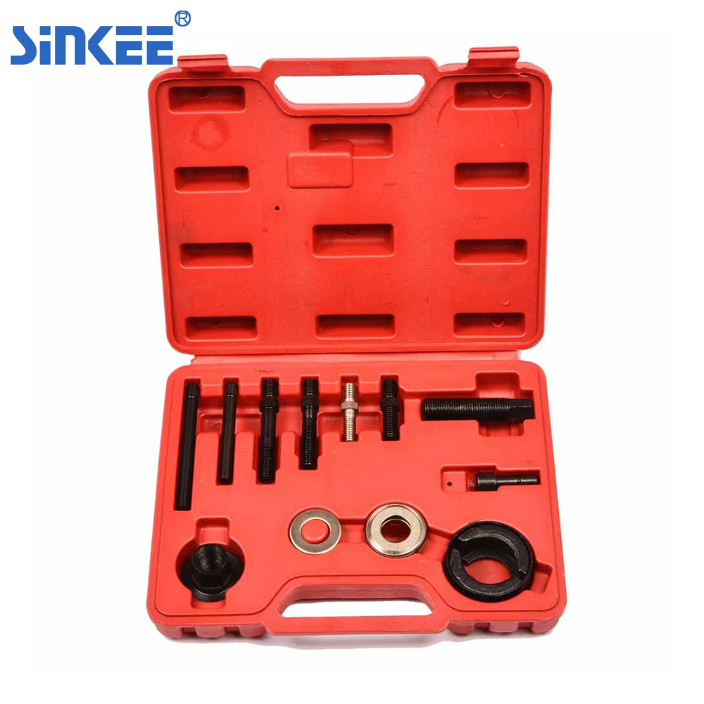 Power Steering Pump Pulley Puller Remover Auto Repair Tool Kits For Gm
