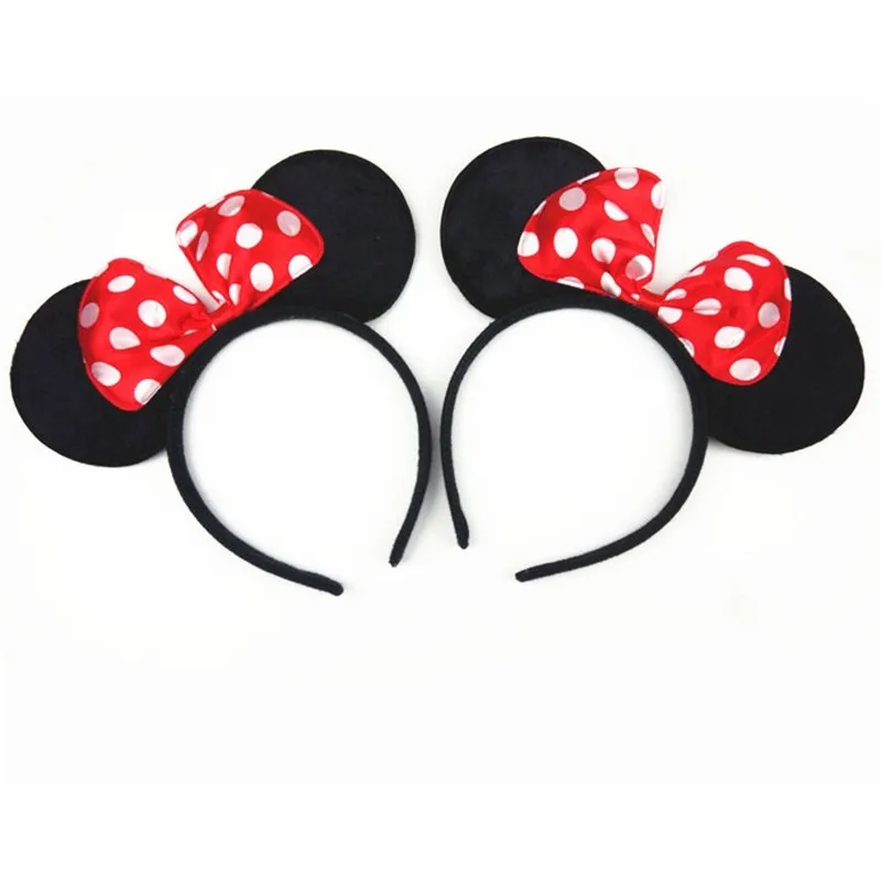 Hot Selling Cheap Plush Mickey Mouse Ears Headband For Baby Girls Buy