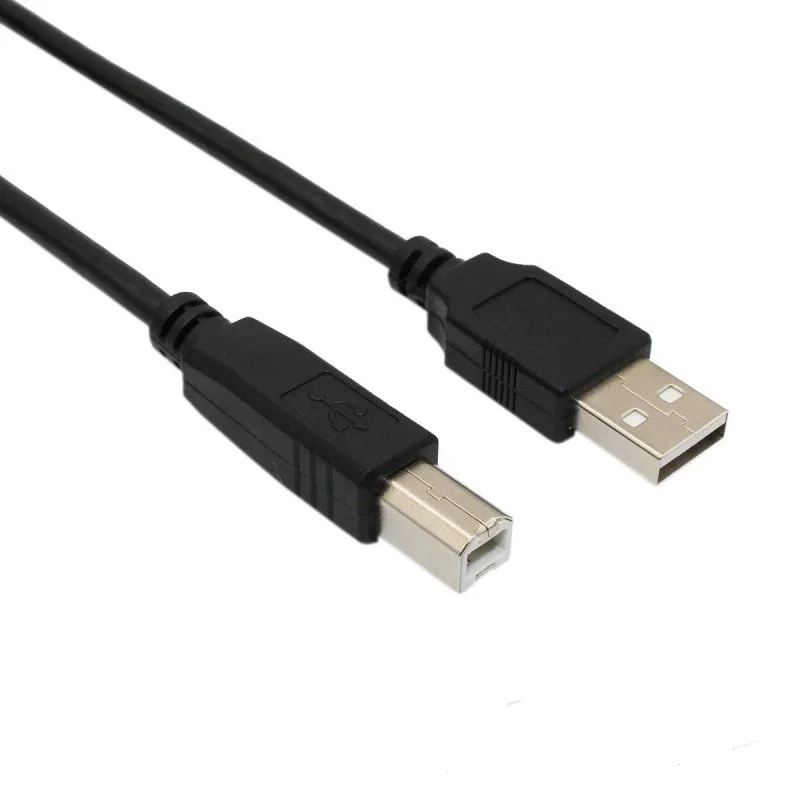 2 1-100 Lot Compatible with HP Canon DELL Brother Printer Cable Cord USB 2.0 A-B 10FT New HOT 