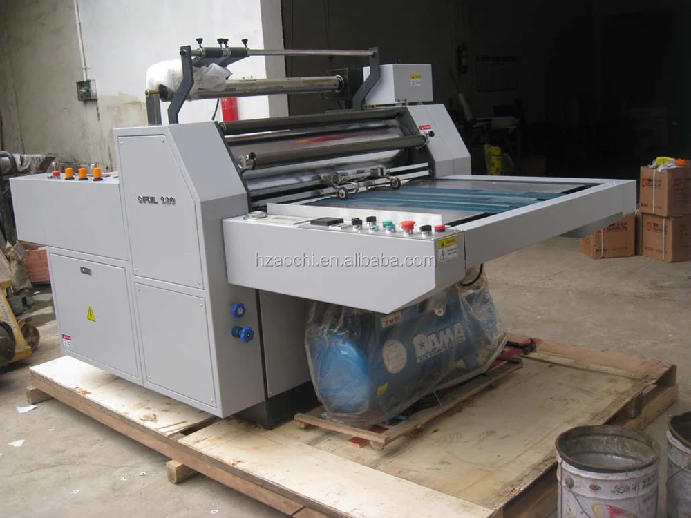Sfml920 Semi Automatic Laminating Machine With Cutter Buy Laminating