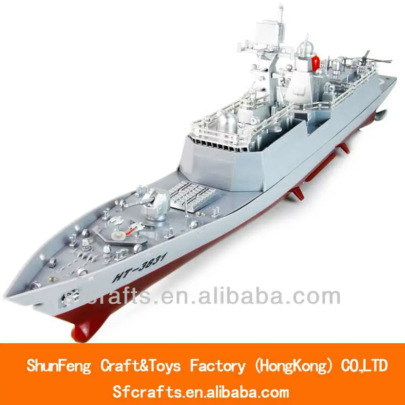 radio controlled warships