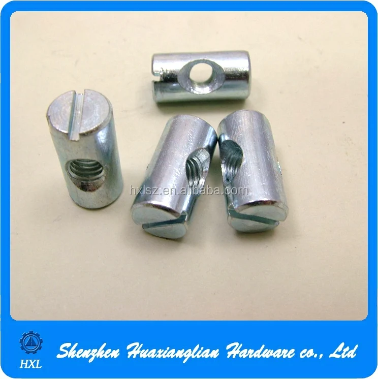 Factory Supply Steel Cross Barrel Nut For Furniture Bolt Buy Barrel