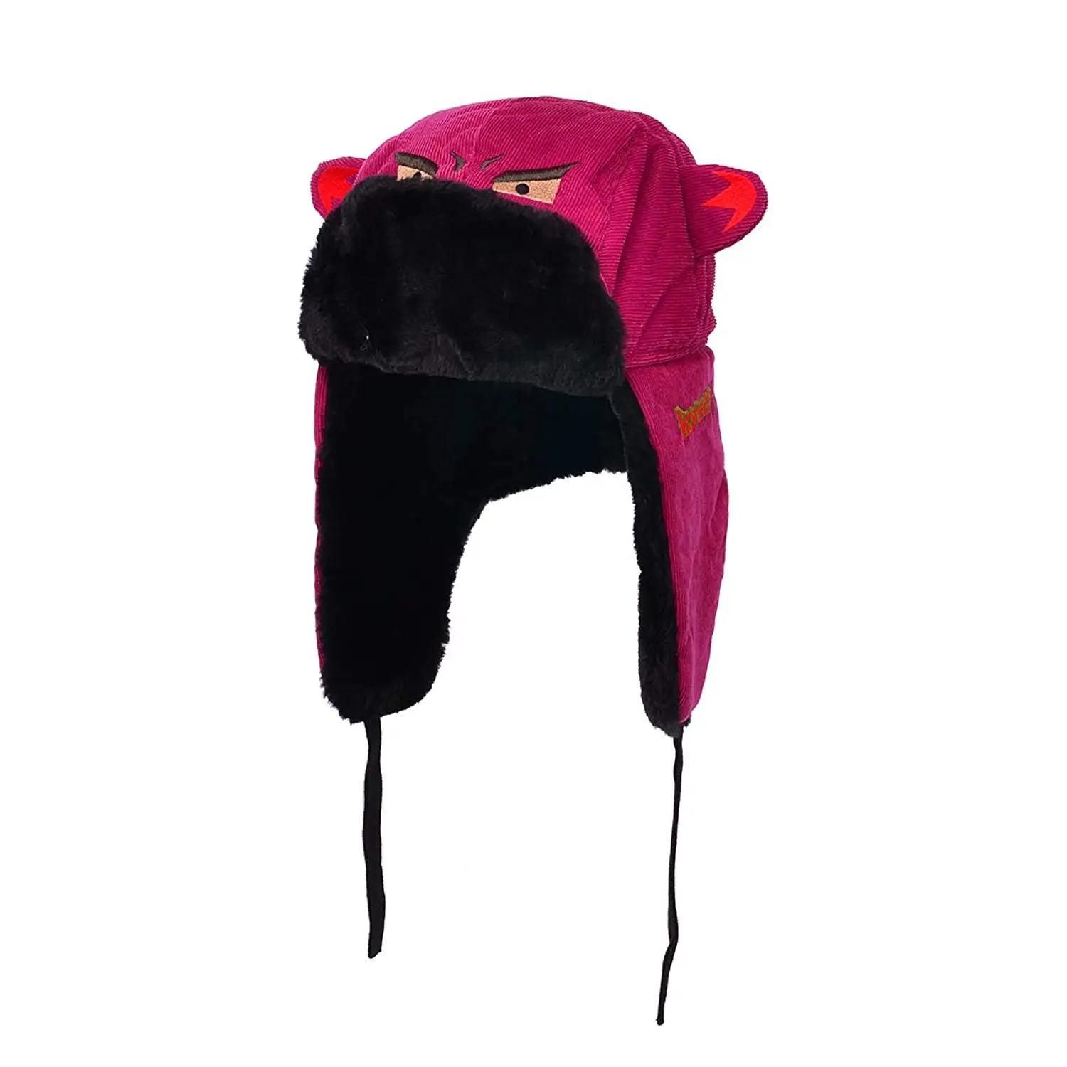 HUAN XUN Earflap Hat Winter Faux Fur Trapper Ski Hats Womens Girls Mens Multi Styles
