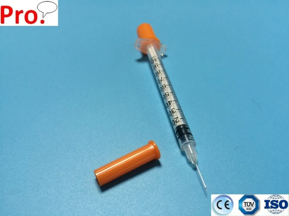 Disposable U40/u100 Insulin Syringe Buy Insulin Syringe,Disposable
