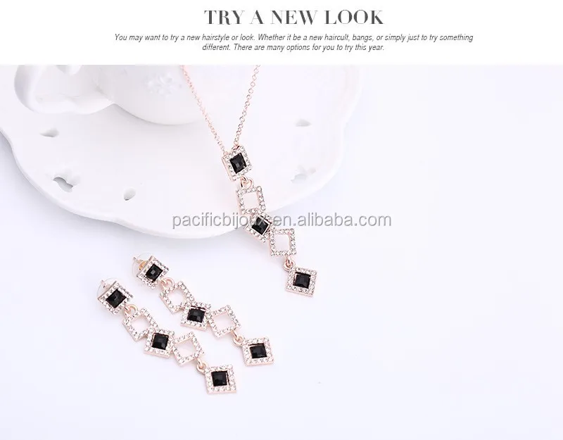 Four Piece Costume Jewellery Set Cheap Stock Lot Mixed Jewelry Set