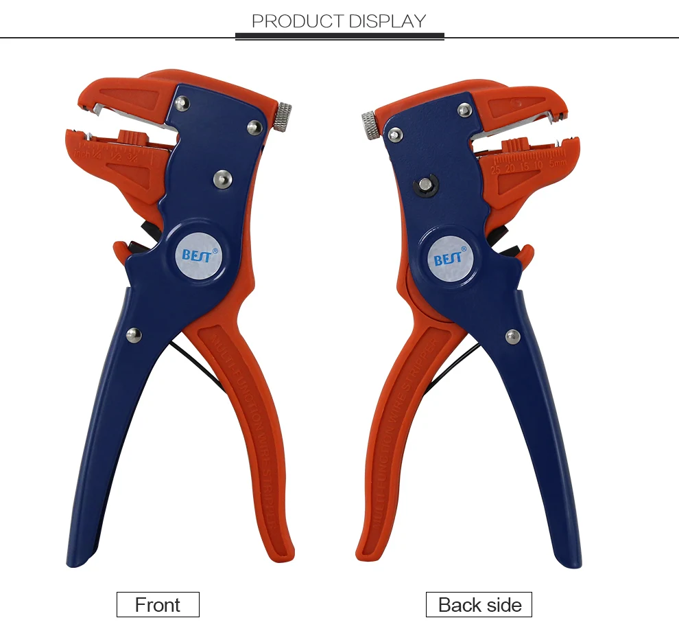 BST-318 Stripping pliers Cable wire Stripping, Cutting and Crimping Pliers