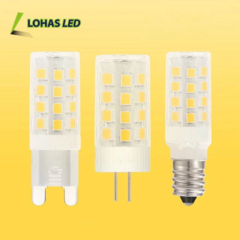 Epistar SMD G4 E14 G9 Led Corn Bulb Lighting Dimmable 12V 110V 220V 3W 4W 5W 6W 7W 8W Led G4 E14 G9 Bulb Replacement 40W Halogen