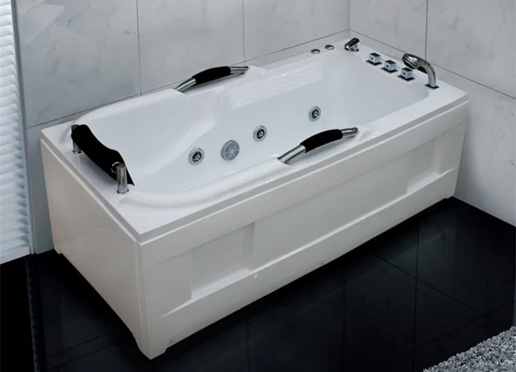 Whirlpool Fiberglass Tub Spa With Pillow & Handles For Adult's Buy